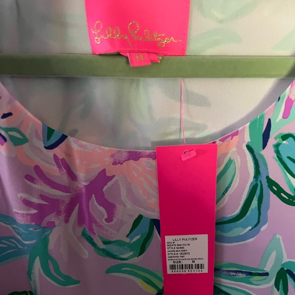 🩷Lilly Pulitzer🩷NWT Jackie shift dress. Size M in Amethyst Tint. - Picture 6 of 9